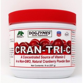 Dogzymes Dogzymes Cran Tri C Urinary Tract Support, Vitamin C Blend, 1418mg per Teaspoon (8 Ounce)