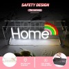 uponray Desk Display Home Rainbow Led Sign Lights USB Power