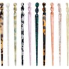 10Pcs Acetate Hair Sticks, BetterJonny Hair Pins Clips Acetate Hair