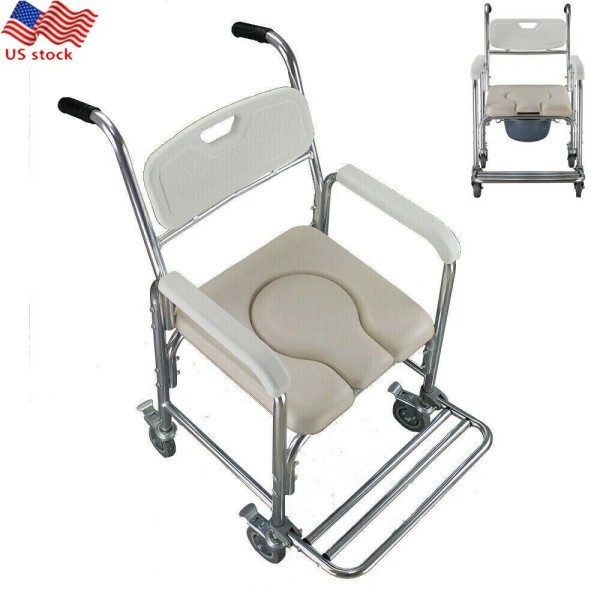 Unbranded 4 in 1 Bedside CommodeBathroo