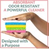 bioGo 30 Pack Compostable Pop-Up Sponges - Expanding, Non-Scratch, Plant-Based