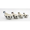 Fine Porcelain Nested Cow Measuring Cups Set of 4 (4