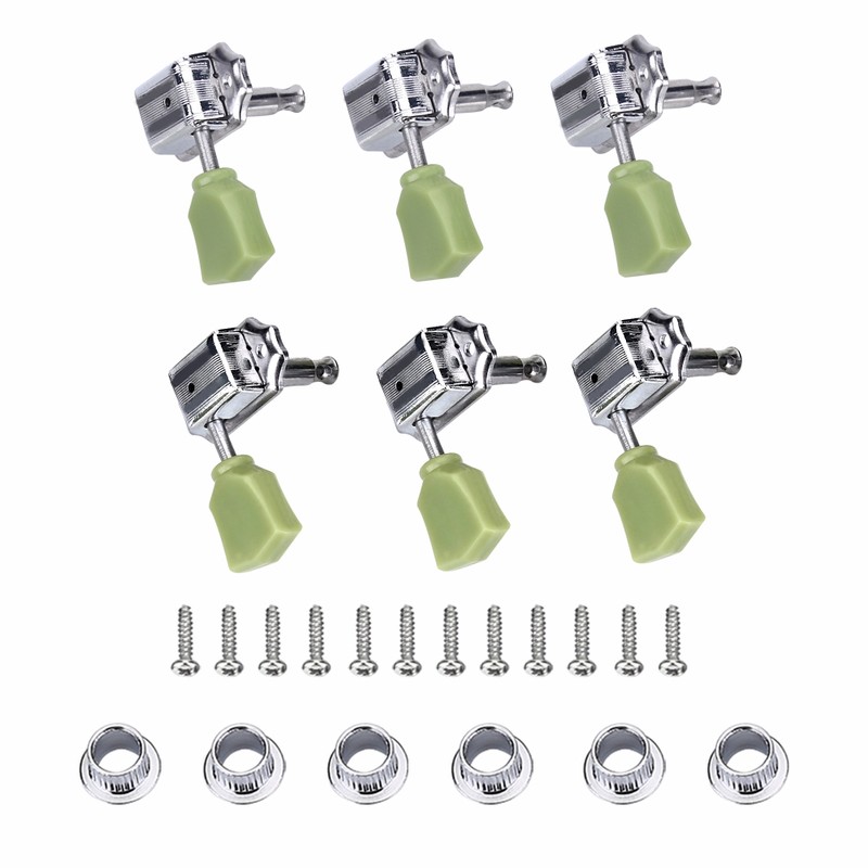 3R 3L Machine Heads String Tuning Key Pegs Tuners Folk/Electric