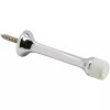 IVES 4, NEW POLISHED CHROME 3-1/8" RIGID BASE DOOR STOP
