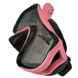 Unbranded For GoPro Hero 8 7 6 5 3+4 Face Mask Diving Scuba Snorkel Goggles Glasses Mount - Pink