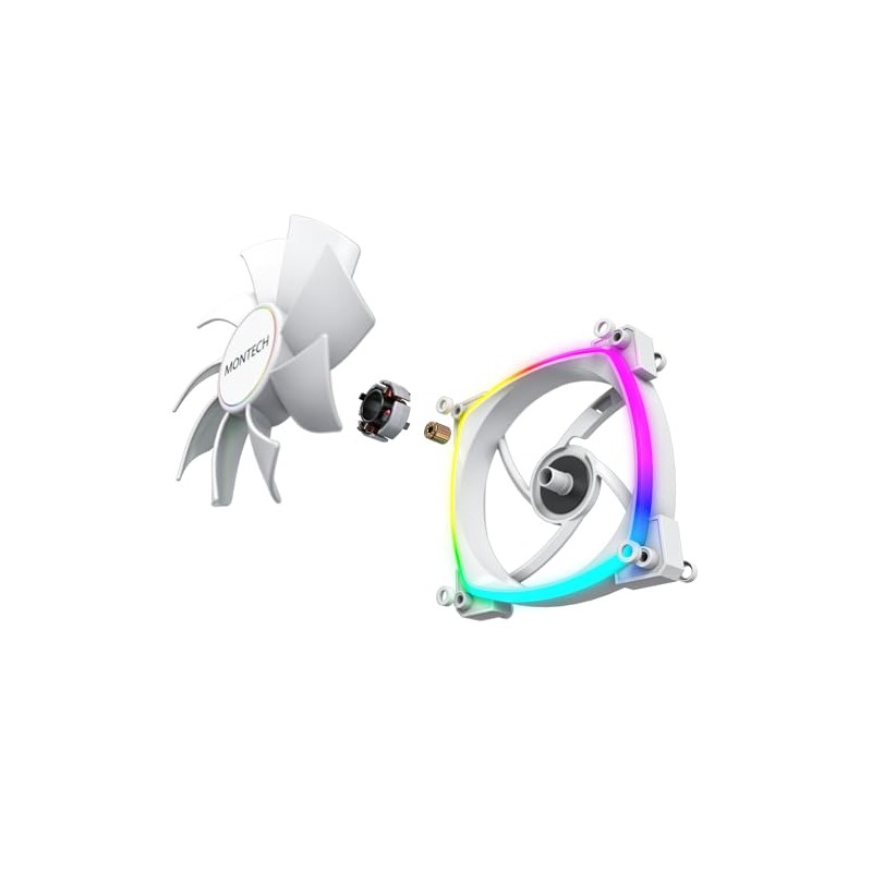 Montech AX 140 ARGB Fan – 1600PWM, High-End Durability, Silent