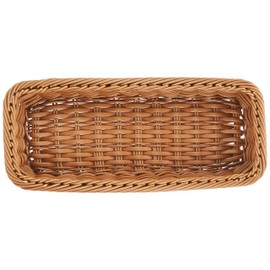 Nagao Cutlery Case, Washable Cutlery Basket, For 4 People, Brown