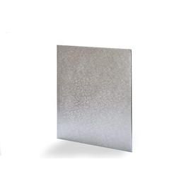 Anniversary House Anniversary House Silver Foil 25cm-1 Pc 10-inch, Pack of 1, Individually Wrapped, Sturdy Fibre Cake Board Square, STSW10