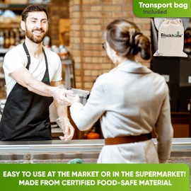 Blockhtte Blockhtte Stainless Steel Lunch Box I 27oz I with free sealing I Bento Box 3 Compartments, Leak-Proof Food Containers, Metal Lunchbox for Travel & Work, Eco-Friendly Meal Storage Solution