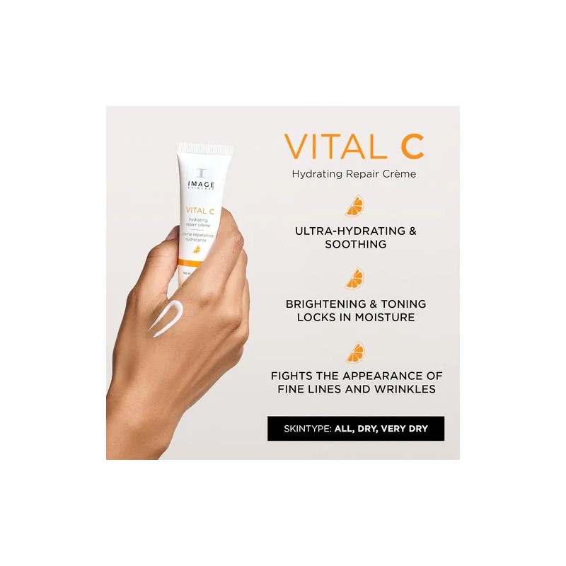 Image Skincare, Vital C Crema Reparadora Hidratante, Crema H
