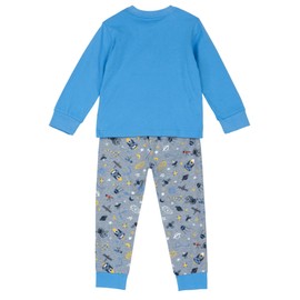 Chicco, Children's Pyjamas with Long Sleeves, Made of Soft Fabric, Children's Clothing, Designed in Italy, lightblue