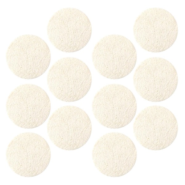 Ipetboom Facial Exfoliating Loofah Natural Sponges Pads Set Gentle Face