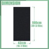 Memrita 1Pcs 100 x 43 cm Air Conditioner Replacement Foam