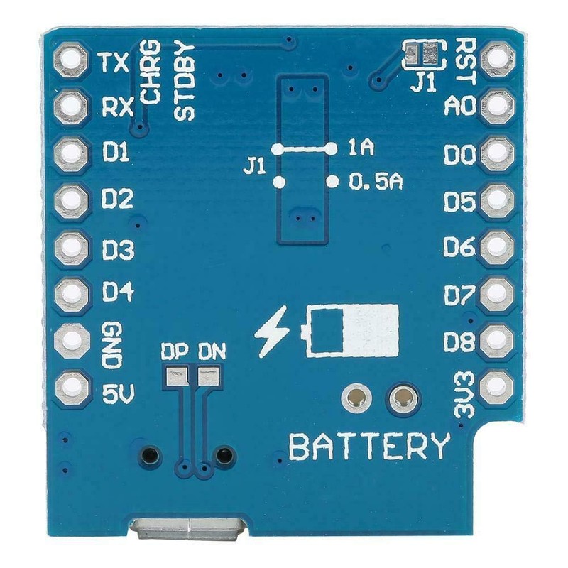 Gump's grocery Battery Shield for WeMos D1 Mini Single Lithium