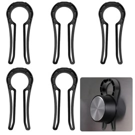 Stove Knob Covers, Door Knob Safety Cover for Kids, 5 Pcs Gas Stove Knob Locks, Oven Knob Covers for Child Pet Safety (black)