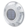 Solar Deck Lights Driveway Dock Lights 12 Led IP68 Waterproof