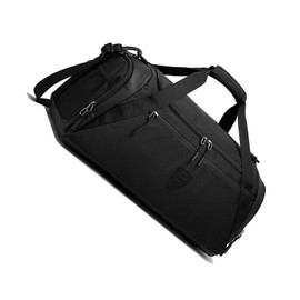 Large Gym Bag with Separate Dry and Wet Shoes Portable 40L Capacity Waterproof Sports ForDuffle Bag for Men Gym ForDuffle Bag, black