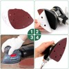 Mouse Detail Sander Pads - 40 Grits Sanding Sheets Hook