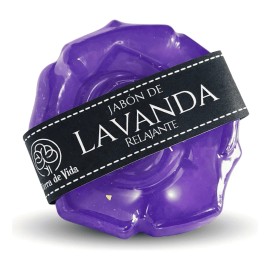 Jabón De Lavanda Relajante Artesanal Tierra De Vida