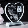 Movdyka Glass Gifts for Sister from Sister on Her Birthday,