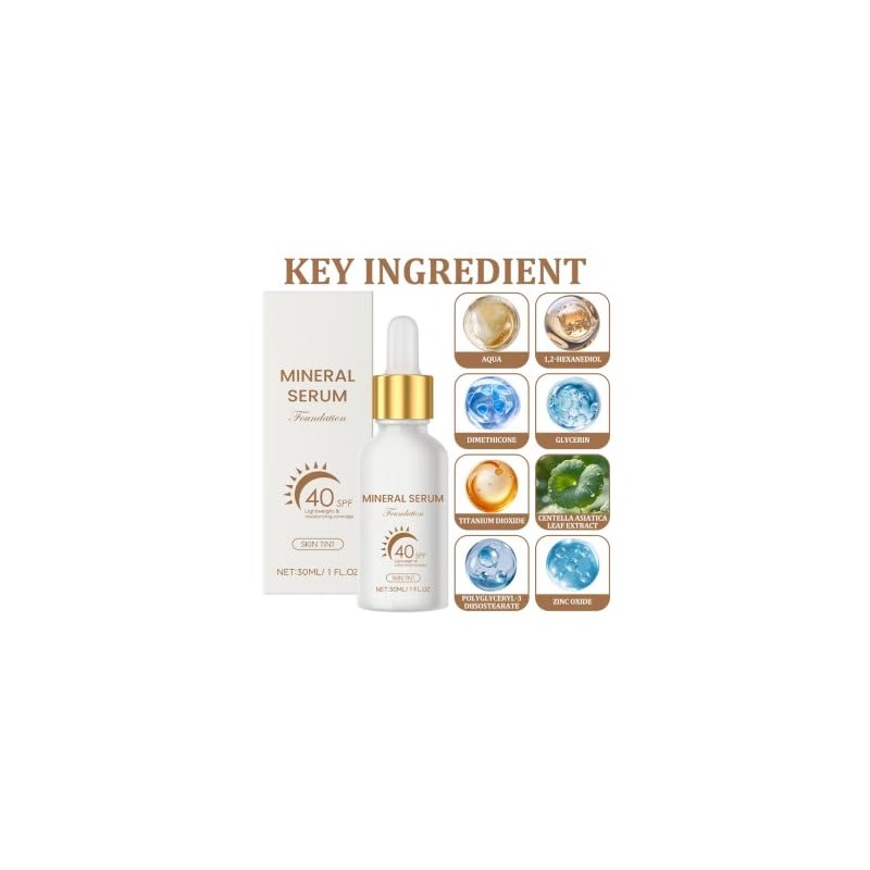 Tinted Sunscreen, 30 ml Tinted Sun Cream Face, Tinted Sun