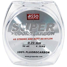 Asso SALTWATER FLUOROCARBON SUPER FLUOROCARBON - 50, 23/100, 4.3