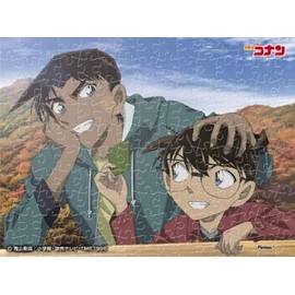 Ensky MA-112 Detective Conan & Heiji 3.0 x 4.0 inches (7.6 x 10.2 cm) Bamame Puzzle, 150 Piece Jigsaw Puzzle