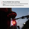Bike Tail Light USB Rechargeable IPX6 Waterproof 6 Adjustable Modes