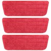 3 Pack Microfiber Reusable Mop Pads for Bona Mop, Wet/Dry