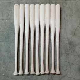 9 Pack 33" Wood Baseball Bats Blem Craft