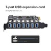 NFHK Adaptador de tarjeta de expansión PCI-E a USB 3.0