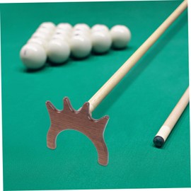 GANAZONO Cue Bridge for Billiards Lightweight Pool Stick Holder Durable Pool Table Accessory for Optimal Angles Portable Design for Easy Use