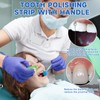 6 x Tooth Sandpaper Tooth Polishing Strips Tooth Sandpaper Polishing