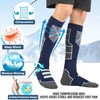 Anlisim Merino Wool Ski Thermal Unisex Socks for Men Women