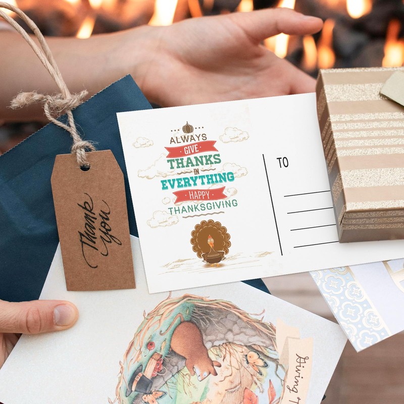 Blank Postcards for Mailing 4x6, Goefun 300 GSM Printable Postcards