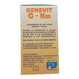 Vitamina C Y Pétalos De Rosa Kids C60 Tabs Masticables Genevit C-kid                                                                                  