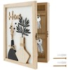 Wooden Key Box, Key Holder Wall Mount Decorative Wooden Key
