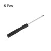 sourcing map 5pcs Mini Slotted Screwdriver 2.0mm Flat Head for