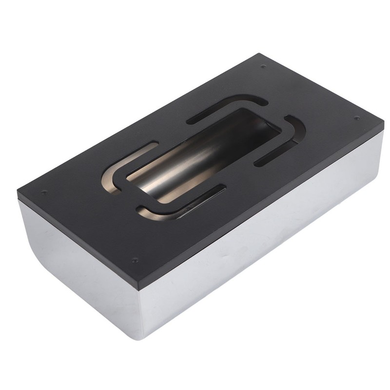 Electroplate Tissue Box Holder Container Storage Organizer Napkin Case for