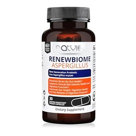 Renewbiome Aspergillus - Probiotic with Aspergillus oryzae - 1 billion CFU in 1 gastric juice resistant capsule - 30 capsules