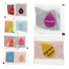 TEHAUX 10pcs Tie Dye Pigments Kit for Boys and Girls Adults DIY Fabric Dyeing Supplies Tie Dye Powder for Clothes Decor Kit Paints