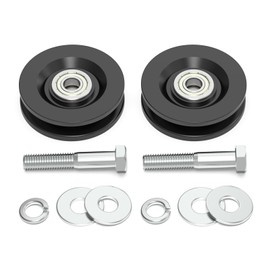 90040 Carriage Wheel Kit, Roofing Hoist Parts for TranzSporter, TP250 Platform Hoist Replacement Parts (2 Pcs)