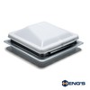 Heng's 71111-C1G1 Standard Mount Universal Vent - White