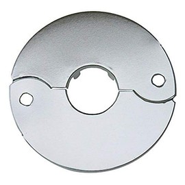 LASCO 03-1553 Chrome Plated Floor and Ceiling Split Flange Fits 1/2-Inch Iron Pipe Or 3/4-Inch Inside Diameter copper