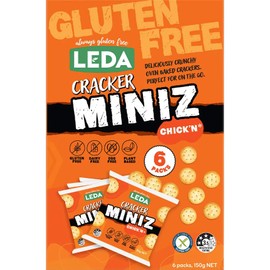 Leda Cracker Miniz Chick'n Multi Pack, 6 x 150g