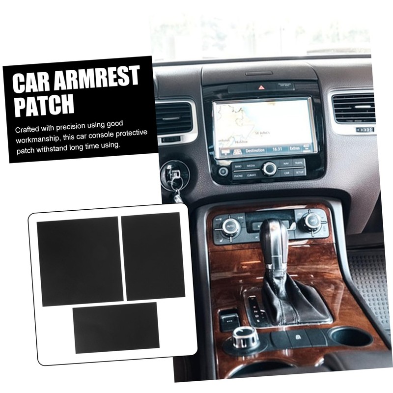 CHILDWEET Protective Armrest Patches Car Console Cover Easy to Install