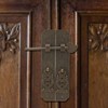 Antique Handles Plum Orchid Bamboo Chrysanthemum Chinese Retro Antique Brass