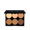 Sleek MakeUP Cream Contour Kit, 6 Easily Blendable Colours for