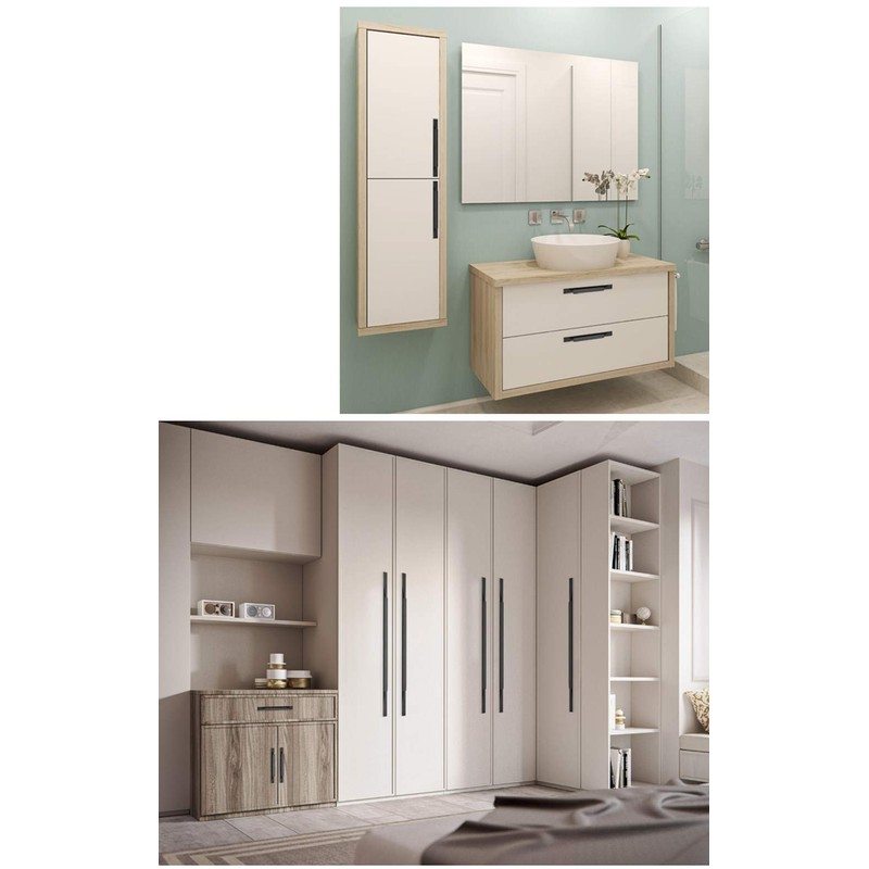 Shozafia Kitchen Cabinet Pulls - Black Cabinet Handles - 5