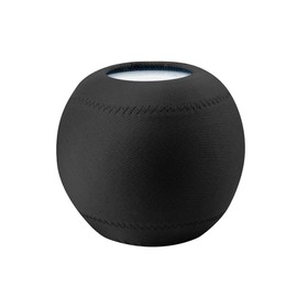 Coyktonty Protective Cover for Apple Smart Speaker dust Cover Homepod Mini Audio Waterproof Elastic Storage (Black)